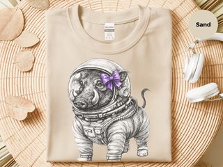 Warthog Astronaut funny shirt - photo 1