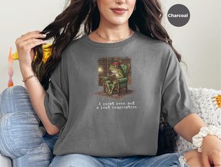 A Quiet Room And A Loud Imagination funny shirt - photo 3