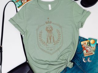 Cockapoo Royal Crest doodle dog shirt - photo 4