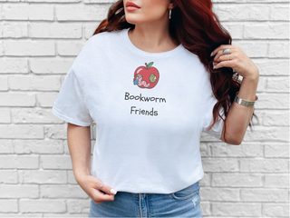 Bookworm Friends funny shirt - photo 1