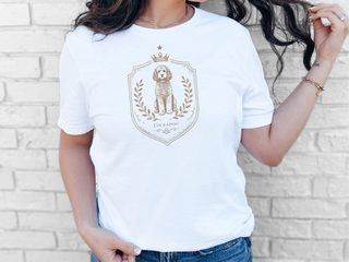 Cockapoo Royal Crest doodle dog shirt - photo 7