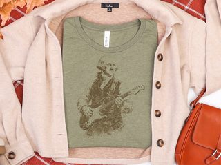 George Washington Electric Guitar funny shirt - photo 4