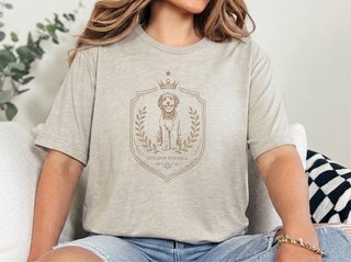 Golden Doodle Crest doodle dog shirt - photo 8