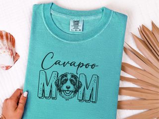Comfort Colors Cavapoo Mom doodle dog shirt - photo 8