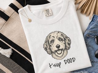 Aussiedoodle Tsup Dood doodle dog shirt - photo 1