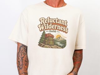 Reluctant Wilderness Guild Backpack funny shirt - photo 8