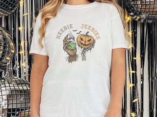 Scarecrow Potion Pumpkin Heebie Jeebies funny shirt - photo 1