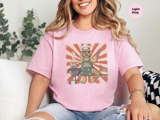 Golden Doodle Grill Master BBQ funny shirt - photo 6