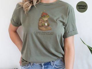 I have a detailed plan  for a minor disaster funny shirt - photo 8