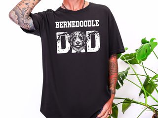 Comfort Colors Bernedoodle Dad doodle dog shirt - photo 2