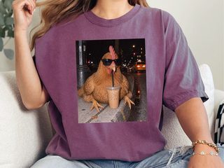 Cool Chicken Iced Coffee funny shirt - photo 6