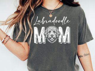 Comfort Colors Labradoodle Mom doodle dog shirt - photo 2