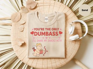 Cupid You’re The Only Dumbass I’ll Share My Snacks With funny shirt - photo 6