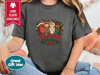 Pediatric Nurse Christmas Babies funny shirt - photo 4