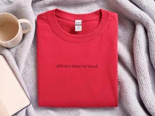 Always Time To Read funny shirt - photo 6