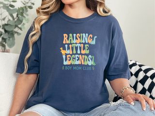 Raising Little Legends Boy Mom Club funny shirt - photo 8