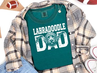 Comfort Colors Labradoodle Dad doodle dog shirt - photo 6
