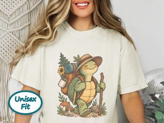 Hiking Turtle With Backpack funny shirt - photo 8
