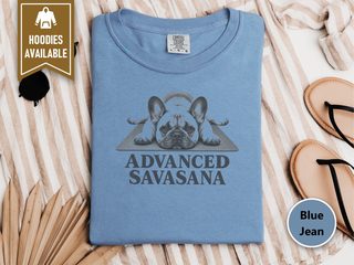 French Bulldog Advanced Savasana doodle dog shirt - photo 6