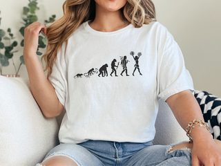 Evolution Of A Cheerleader funny shirt - photo 1