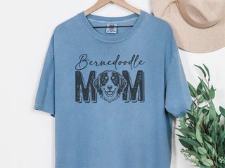 Comfort Colors Bernedoodle Mom doodle dog shirt - photo 6