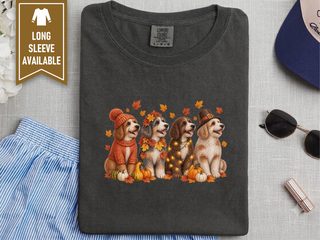 Autumn Aussiedoodle Dog Crew doodle dog shirt - photo 3