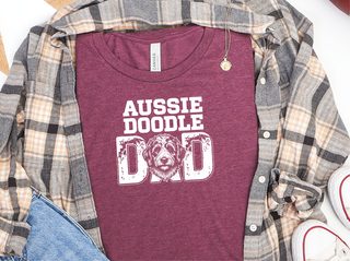 Aussiedoodle Dad doodle dog shirt - photo 6