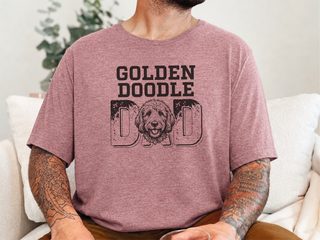 Golden Doodle Dad doodle dog shirt - photo 6