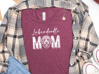 Labradoodle Mom doodle dog shirt - photo 6