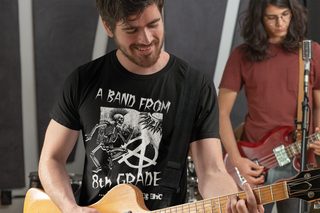 A Band From Eighth Grade Punk Rock Unisex Cotton Funny T-shirt - photo 7