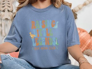 Raising Little Legends Boy Mom Club funny shirt - photo 5