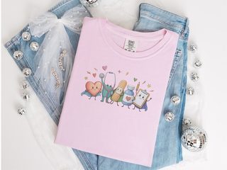 Healthcare Doodle Heroes funny shirt - photo 3