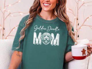 Comfort Colors Golden Doodle Mom doodle dog shirt - photo 7
