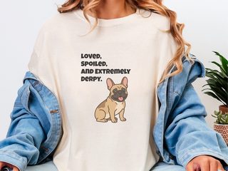 Derpy French Bulldog doodle dog shirt - photo 8
