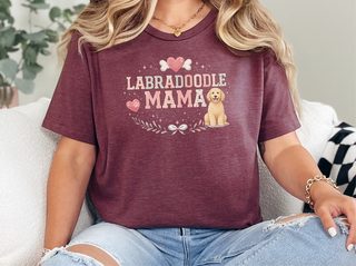 Labradoodle Mama doodle dog shirt - photo 6