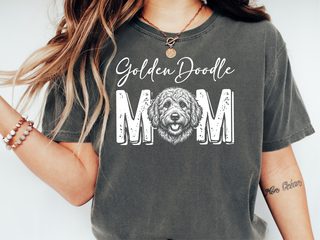 Comfort Colors Golden Doodle Mom doodle dog shirt - photo 1