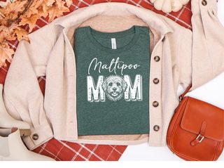 Maltipoo Mom doodle dog shirt - photo 3