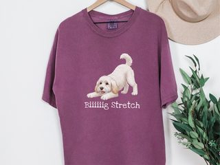 Maltipoo Play Bow doodle dog shirt - photo 5