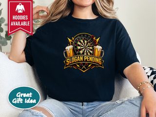 Slogan Pending Darts And Beer funny shirt - photo 3