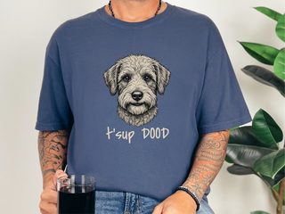 Schnoodle Tsup Dood doodle dog shirt - photo 8