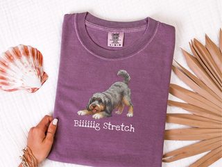 Aussiedoodle Big Stretch doodle dog shirt - photo 5
