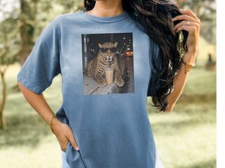 Leopard Drinking Iced Coffee funny shirt - photo 7
