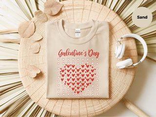 Galentine's Day Heart Mosaic funny shirt - photo 5