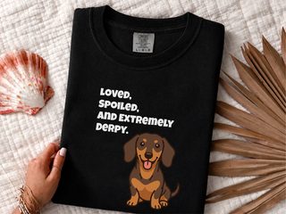 Derpy Dachshund doodle dog shirt - photo 2