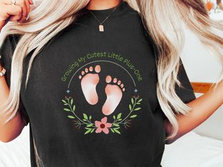 Growing My Cutest Little Plus-one funny shirt - photo 2
