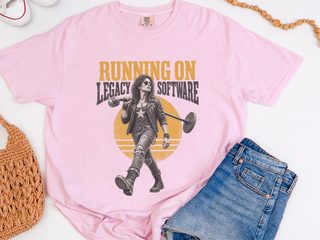 Rocker Woman Legacy Software funny shirt - photo 5