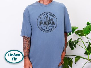 Taster Of Snacks Papa Badge funny shirt - photo 5