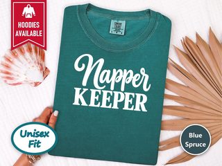 Napper Keeper Script Typography funny shirt - photo 6