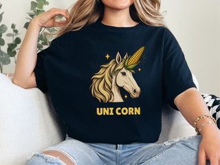 Uni Corn Horse Bust funny shirt - photo 2