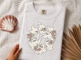 Ghosts Playing Bunny Rabbits funny shirt - photo 1